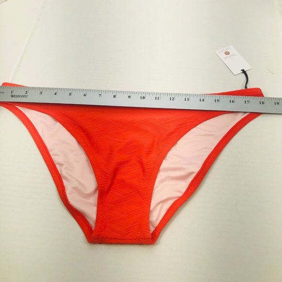 Shade And Shore Women's Size XL 16-18 Cheeky Bikini Swim Bottom Orange New - Picture 6 of 8